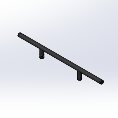 RS.136.0900.00.00СБ_RS-UFRAME500balk1200 Перекладина для рамы RS-UFRAME500 1,2 м-черный